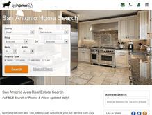 Tablet Screenshot of gohomesa.com